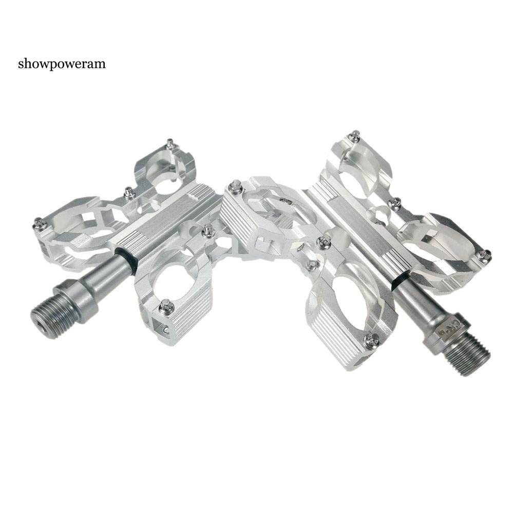 Set 2 Bàn Đạp Xe Đạp Bằng Hợp Kim Nhôm 9 / 16inch