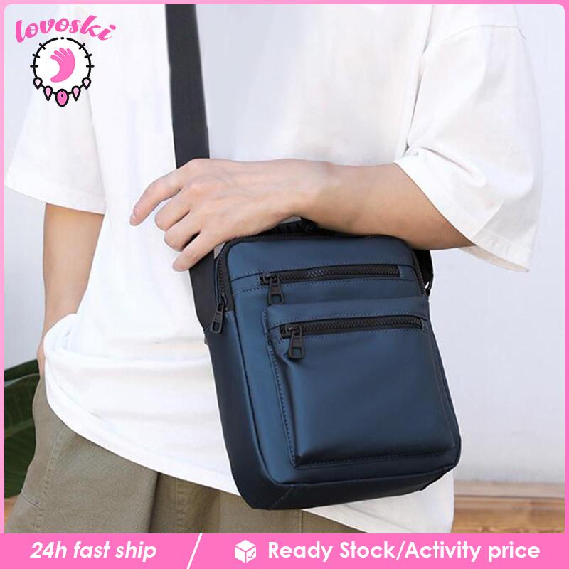 [Lovoski] Túi Đeo Chéo Vai Đi Bộ Đường Dài Hàng Ngày Dành Cho Nam