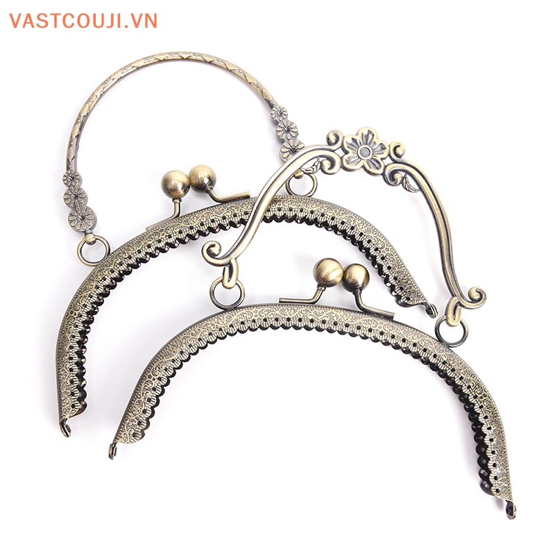 Khung Khóa Túi Xách VASTJI 1X 16.5cm Bằng Đồng Thau Cổ Điển