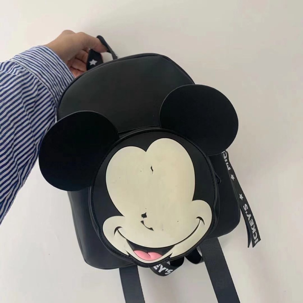 DISNEY Ba Lô mini Họa Tiết Chuột Mickey Thời Trang Cho Bé Gái