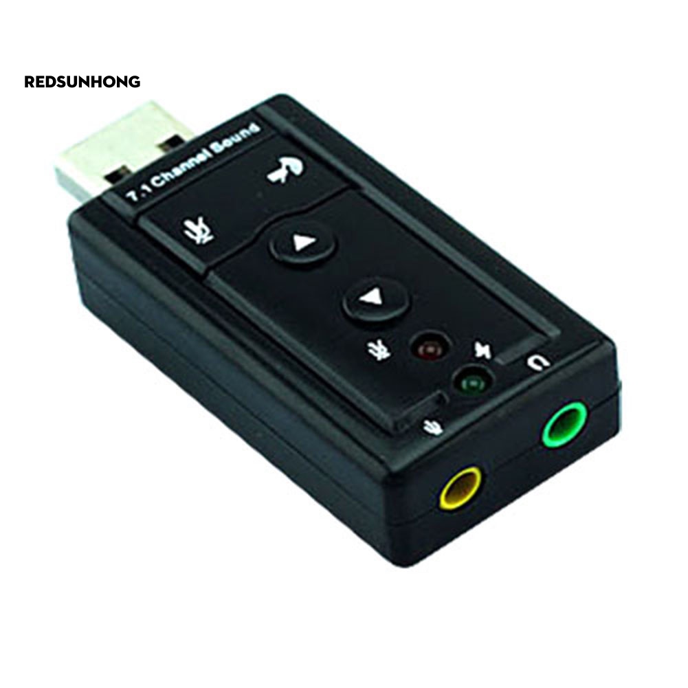 Thẻ Âm Thanh Nổi Cổng USB 2.0 7.1 Kênh Chuyên Dụng
