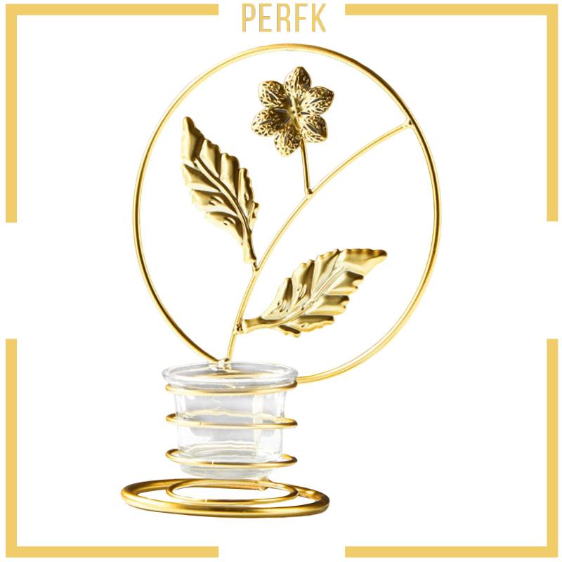 Giá Đỡ Nến Hình Chiếc Lá Bằng Kim Loại Trang Trí Tiệc Cưới / Năm Mới