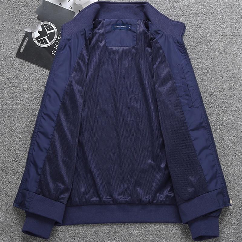 Áo Khoác Gió Thể Thao Thêu Logo Tommy Hilfiger Thời Trang Cho Nam Và Nữ