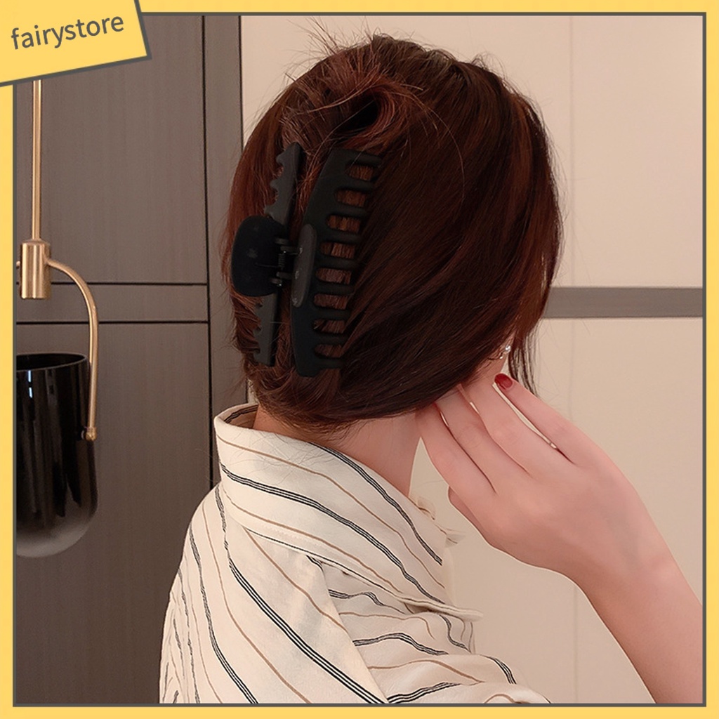 Bộ 8 Kẹp Tóc Bằng Nhựa PP Dày Dặn Độ Bền Cao Không Phai Màu Tiện Dụng Cho Nữ