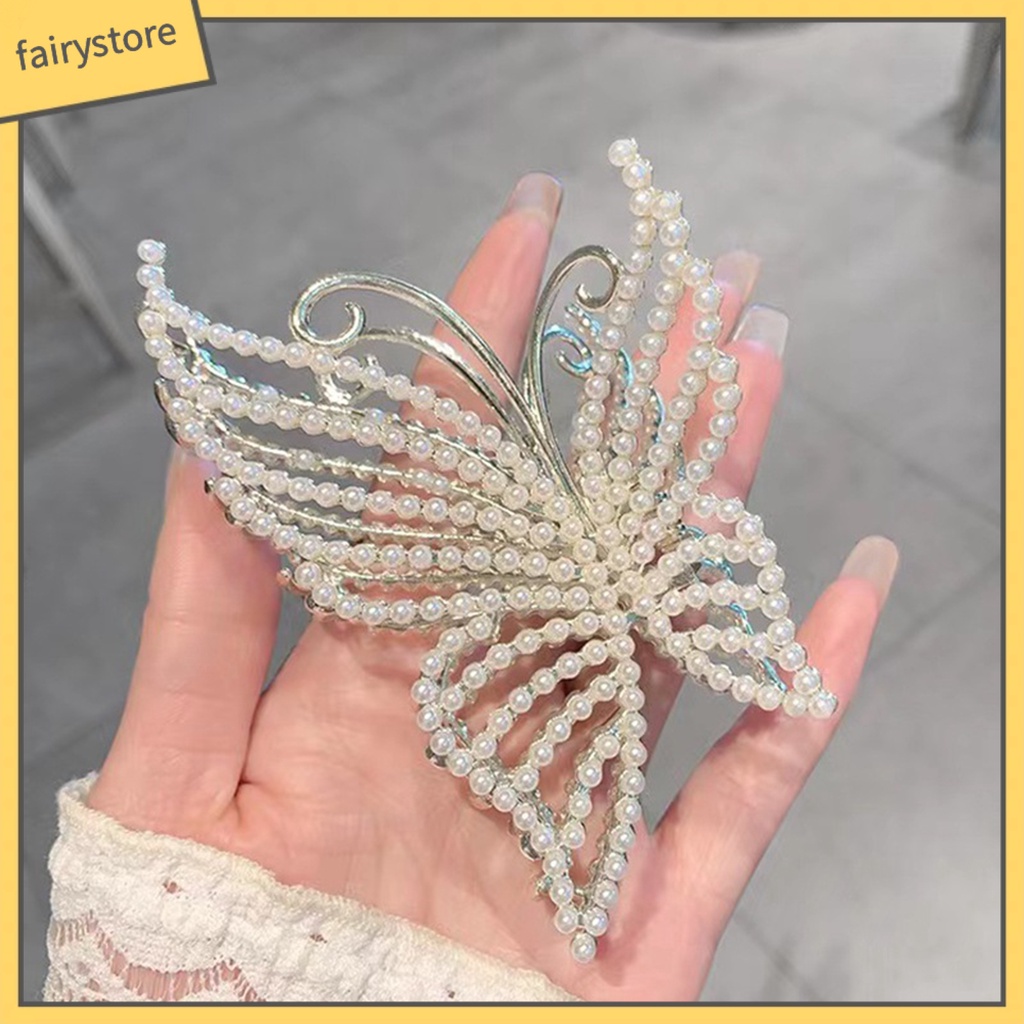 Kẹp Tóc Càng Cua Đính Đá Lấp Lánh Sang Trọng Siêu Bền