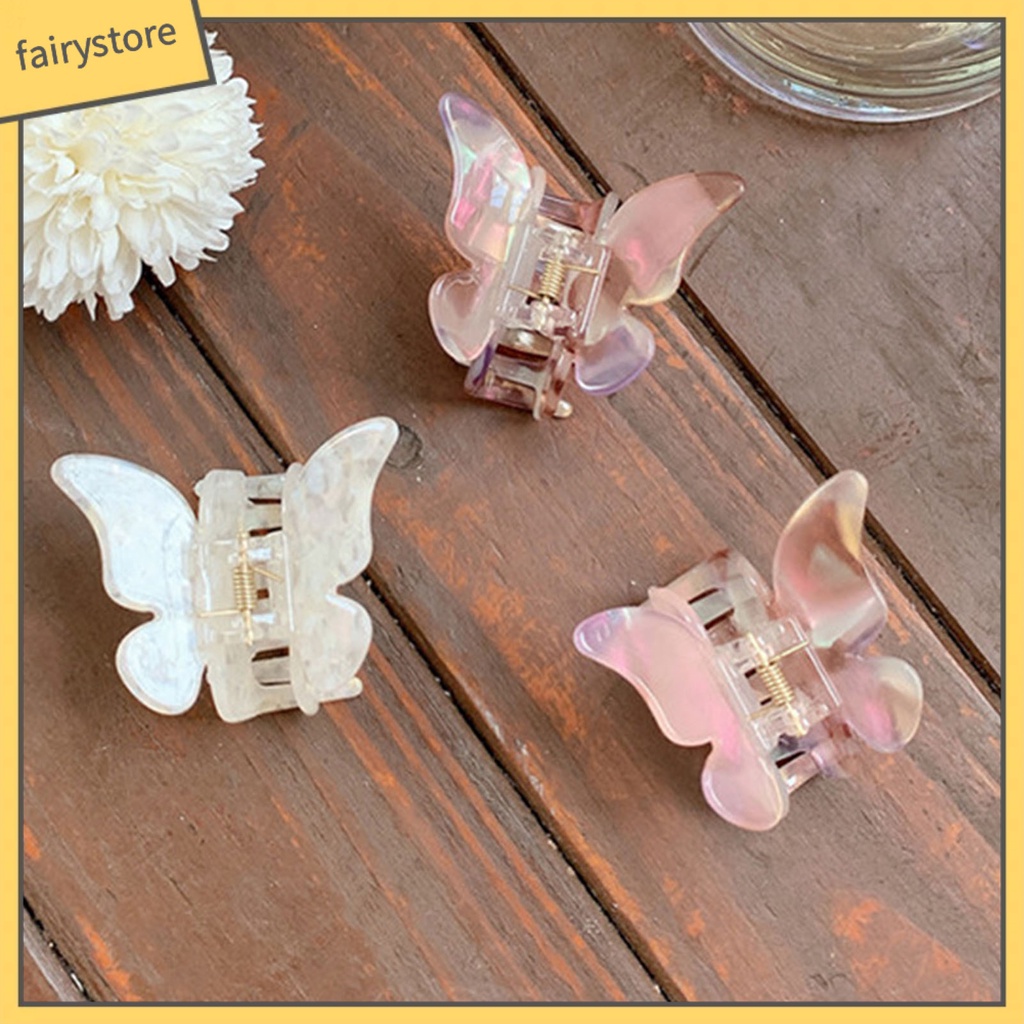 Kẹp Tóc Hình Bướm Màu Sắc Gradient Xinh Xắn