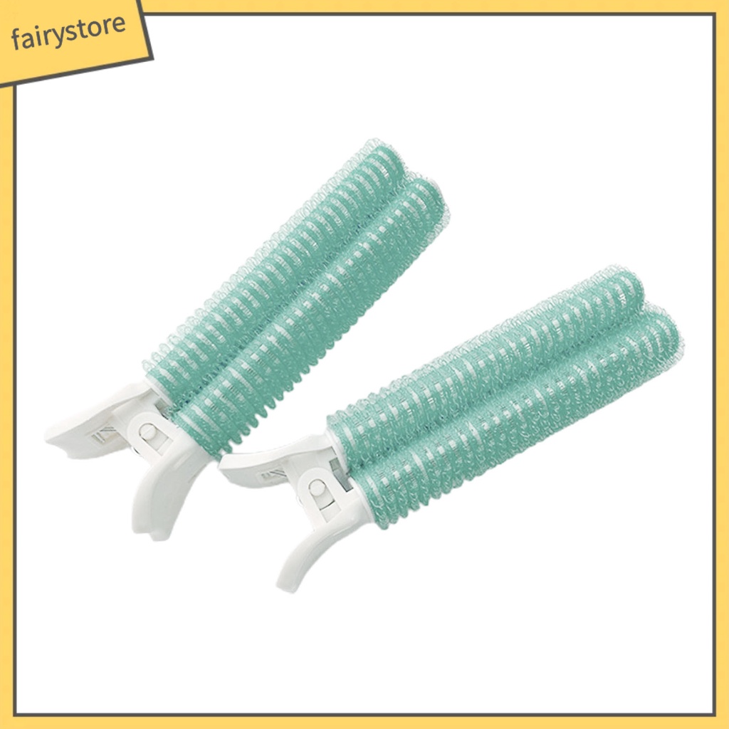 Bộ 2 Kẹp Tóc Không Dùng Nhiệt Không Để Lại Dấu Vết Tạo Kiểu Tóc DIY