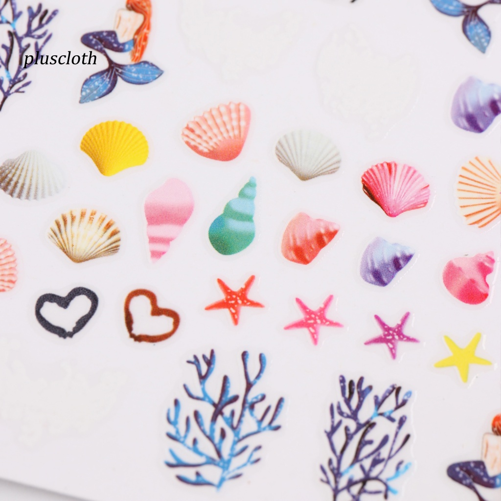 Miếng Dán Móng Tay Tự Dính Không Phai Chống Nước Họa Tiết Hoạt Hình Siêu Mỏng