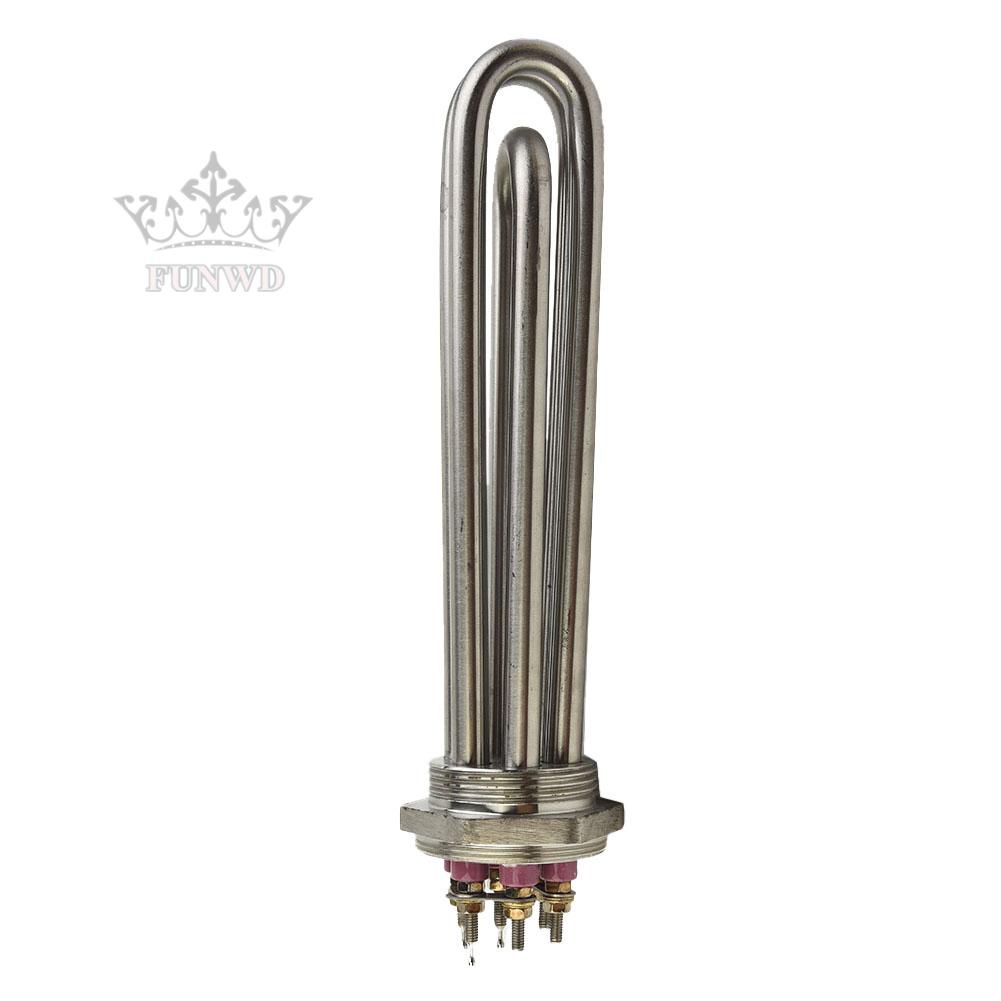 Ống Sưởi Thay Thế 3 KW 6 KW < 0.5 MA Chất Lượng Cao Nhẫn Thép Không Gỉ