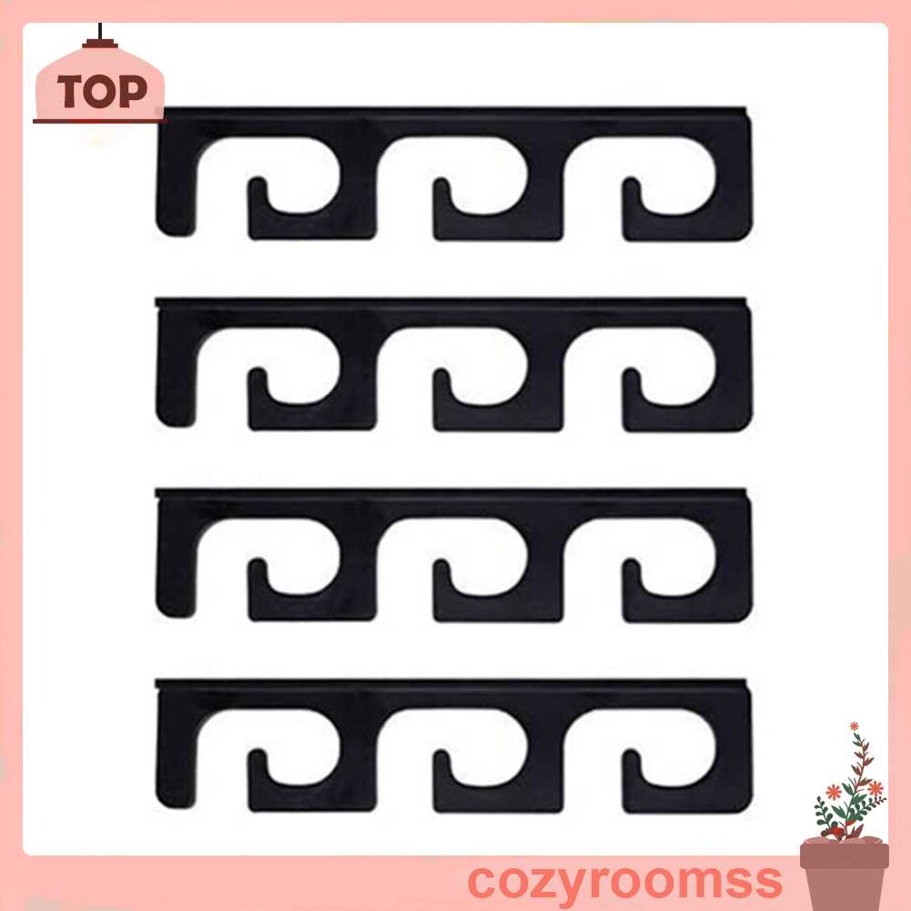 Set 2 Cặp Giá Đỡ Cần Câu Cá Bằng Nhựa Acrylic Chất Lượng Cao