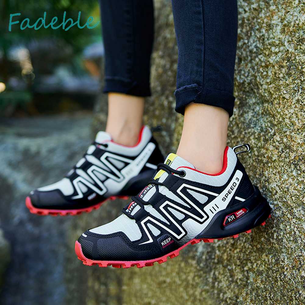 Giày Bốt Đi Bộ Đường Dài Chống Trượt Chống Mòn Cho Nữ