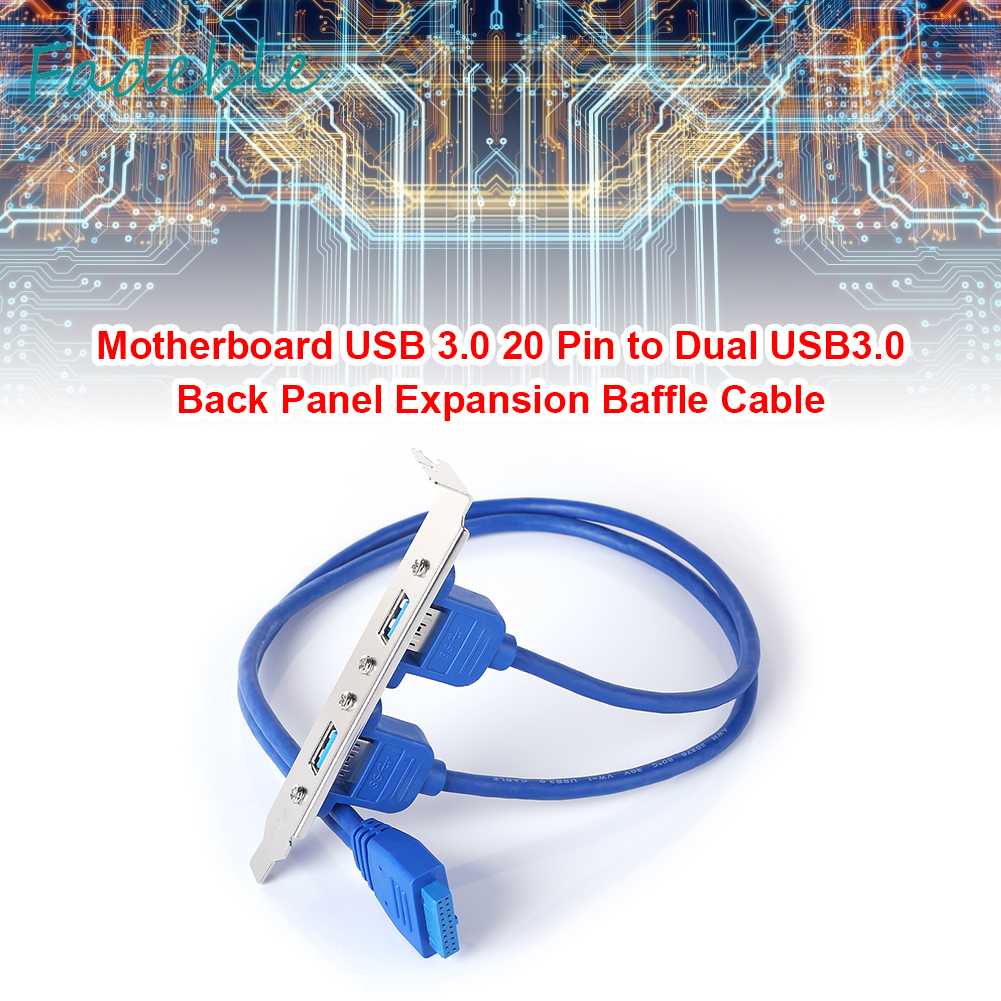 Cáp Mở RộNg ĐầU CắM USB 3.0 20 Pin Sang ĐầU CắM USB 3.0