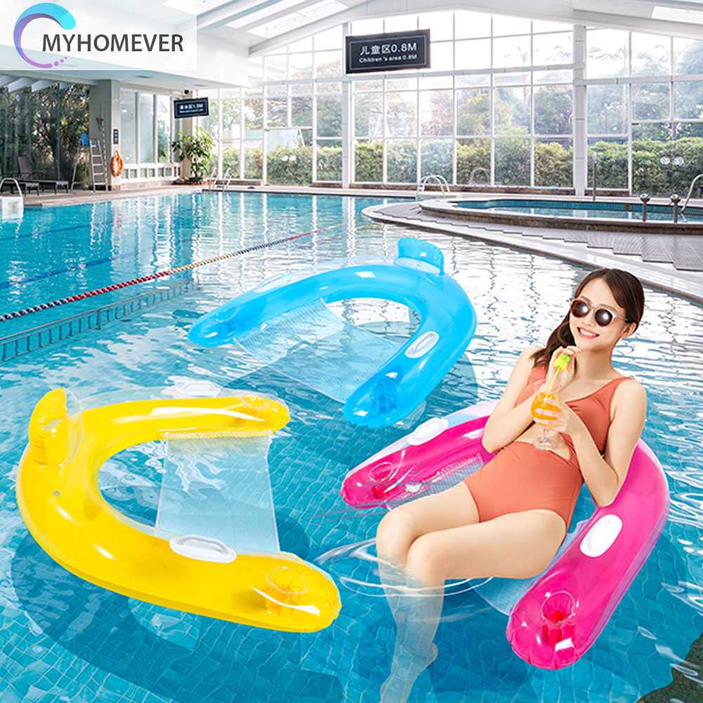 Phao Bơi Bơm Hơi PVC Có Thể Gấp Gọn Tiện Dụng