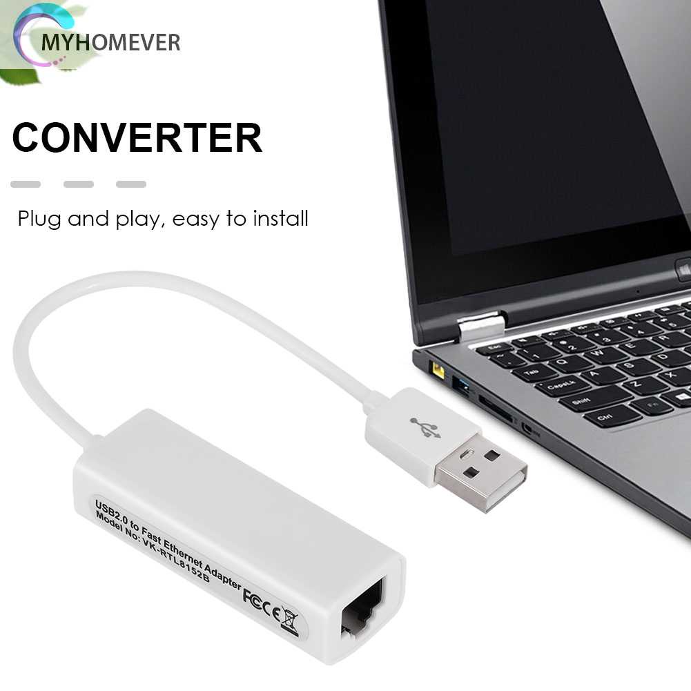 Thẻ Mạng Mở Rộng Chuyển Đổi Usb 2.0 Sang RJ45