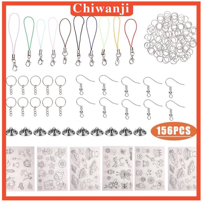 [Chiwanji] Móc Khóa Thủ Công DIY Sáng Tạo 145 Miếng