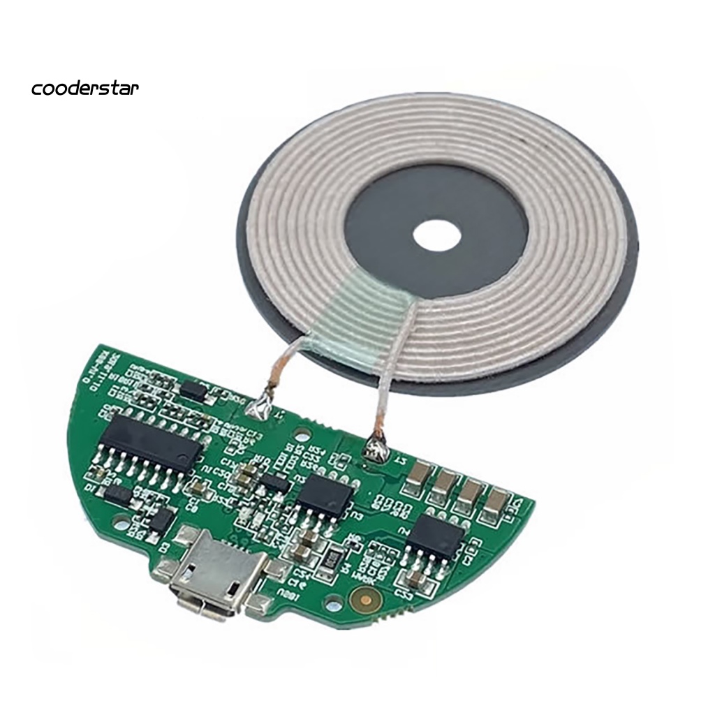 Mô Đun Sạc Không Dây 10W Qi Cổng Micro USB Dành Cho Điện Thoại