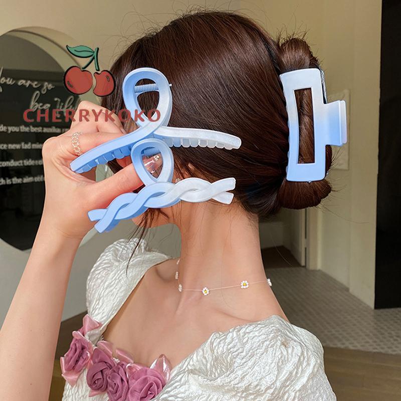 🍒🍒CHERRYKOKO Kẹp Tóc Nhiều Màu Sắc Clip gradient dễ thương và ngọt ngào nữ mùa hè clip nhẹ nhàng và thanh lịch