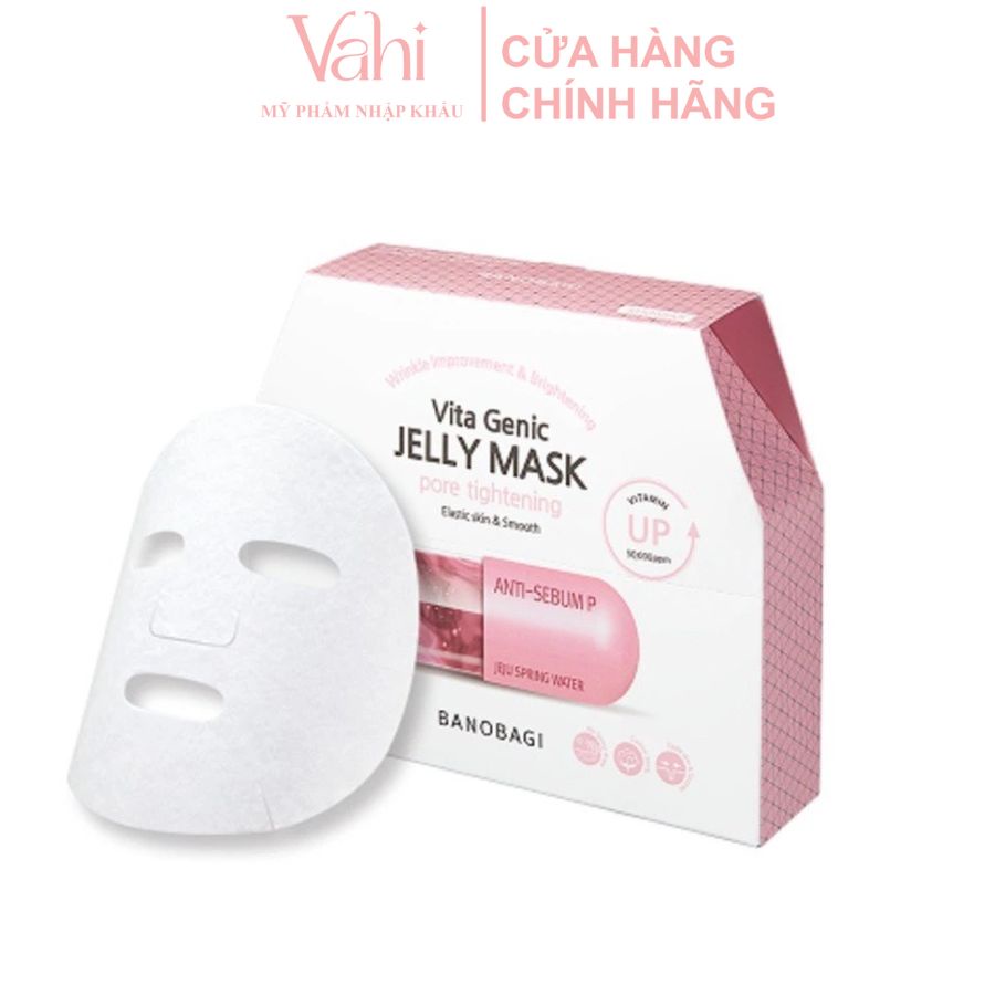 Mặt nạ dưỡng da Banobagi Vita Genic Jelly Mask Hộp 10 Miếng