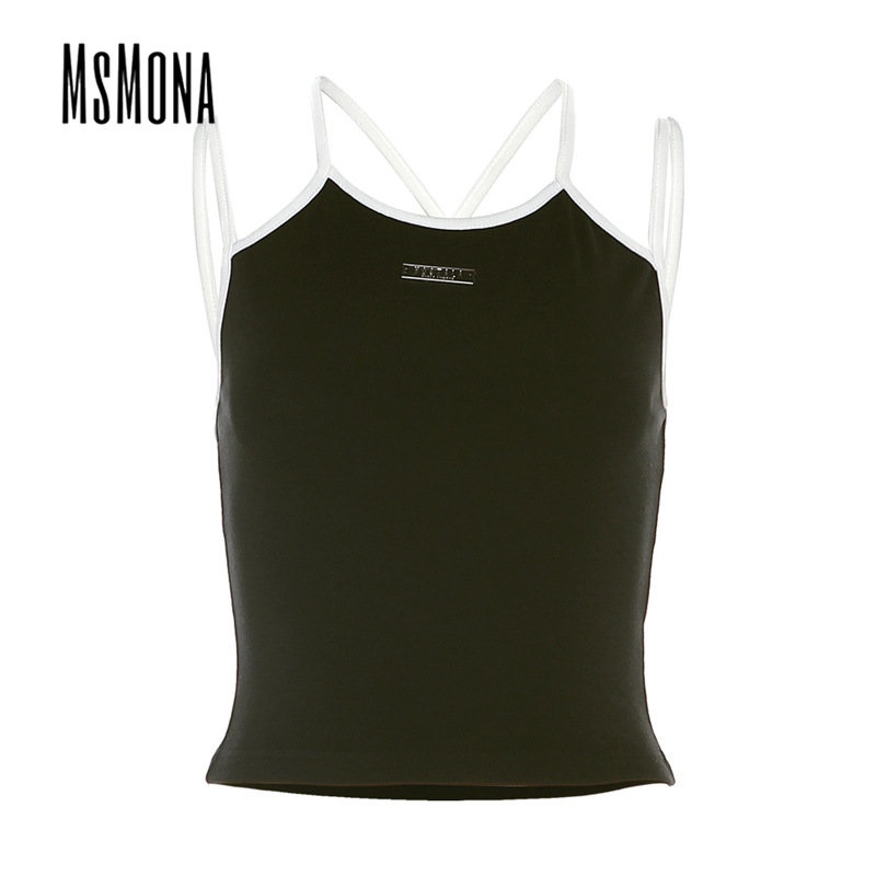 Áo Tank Top Hai Dây Màu Trơn Thời Trang 2023 Quyến Rũ Cho Nữ