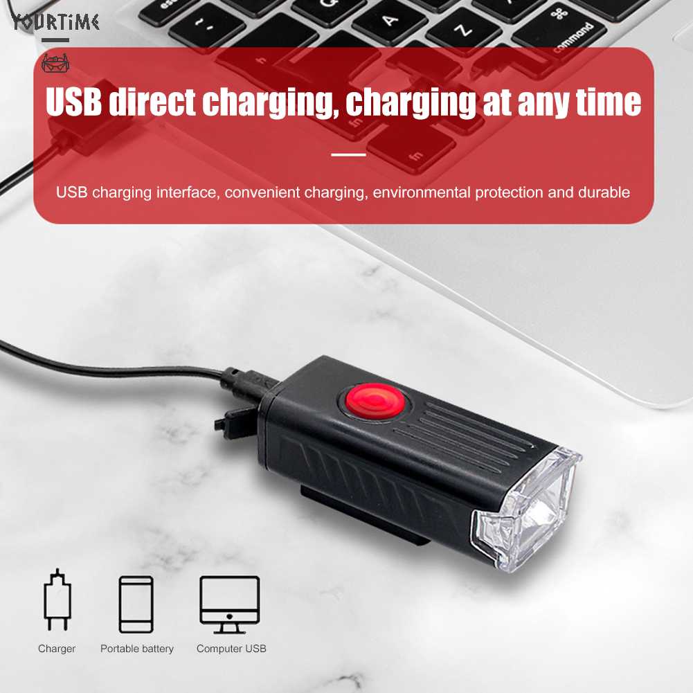 Đèn Pha LED XPG Chống Thấm Nước 400LM 700mAh Tiện Dụng Cho Xe Đạp Leo Núi