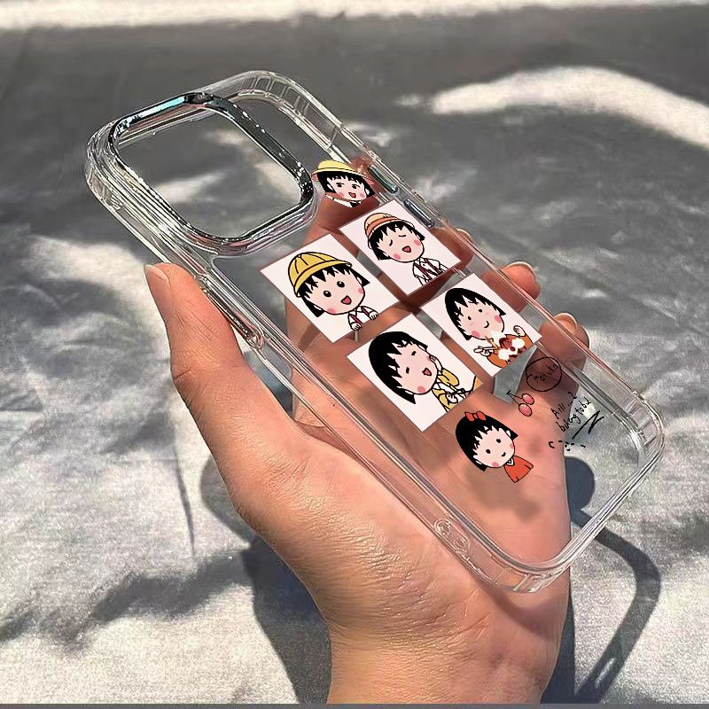 ✅Ốp Điện Thoại Dẻo Họa Tiết Trái Cherry Đơn Giản Thời Trang Chống Sốc Cho Iphone11Iphone1214Pro8 NC9F 713In