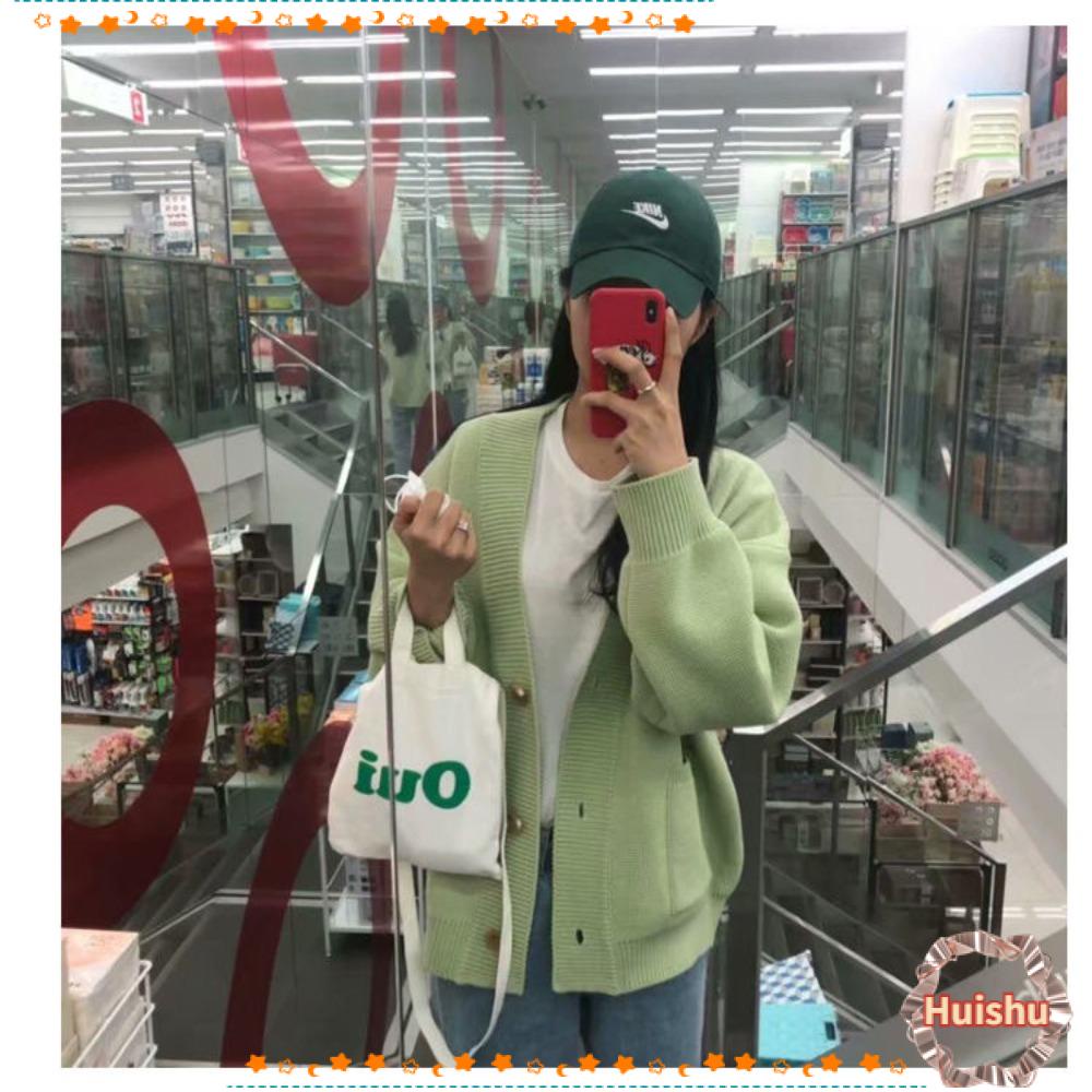 Túi Vải Canvas Cầm Tay In Họa Tiết Thời Trang Xinh Xắn