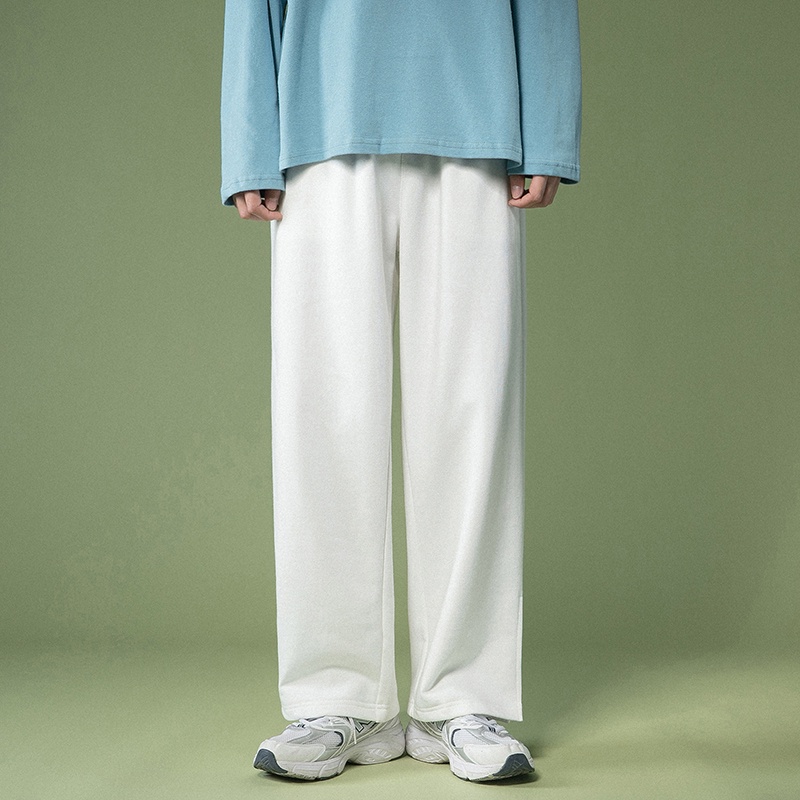 Quần Dài Ống Rộng Phong Cách Đường Phố Hàn Quốc Cá Tính Cho Nam