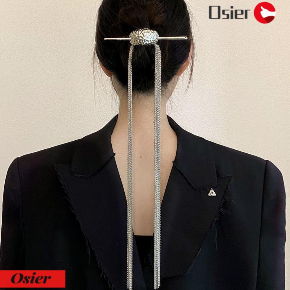 Kẹp Tóc Dạng Chuỗi Dài Tua Rua Thời Trang 1 Cái Cho Nữ