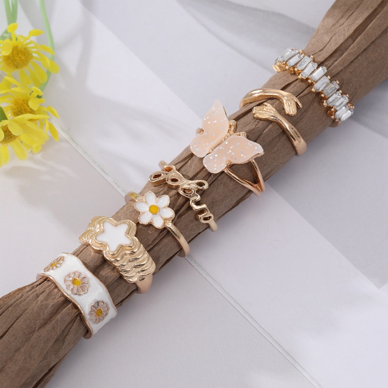 Ygt Set 7 Nhẫn Đeo Khớp Ngón Tay Phong Cách Bohemian Thời Trang Cho Nữ