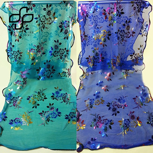 Khăn Choàng Vải Tuyn Mềm Dáng Dài In Hoa Thời Trang Cho Nữ