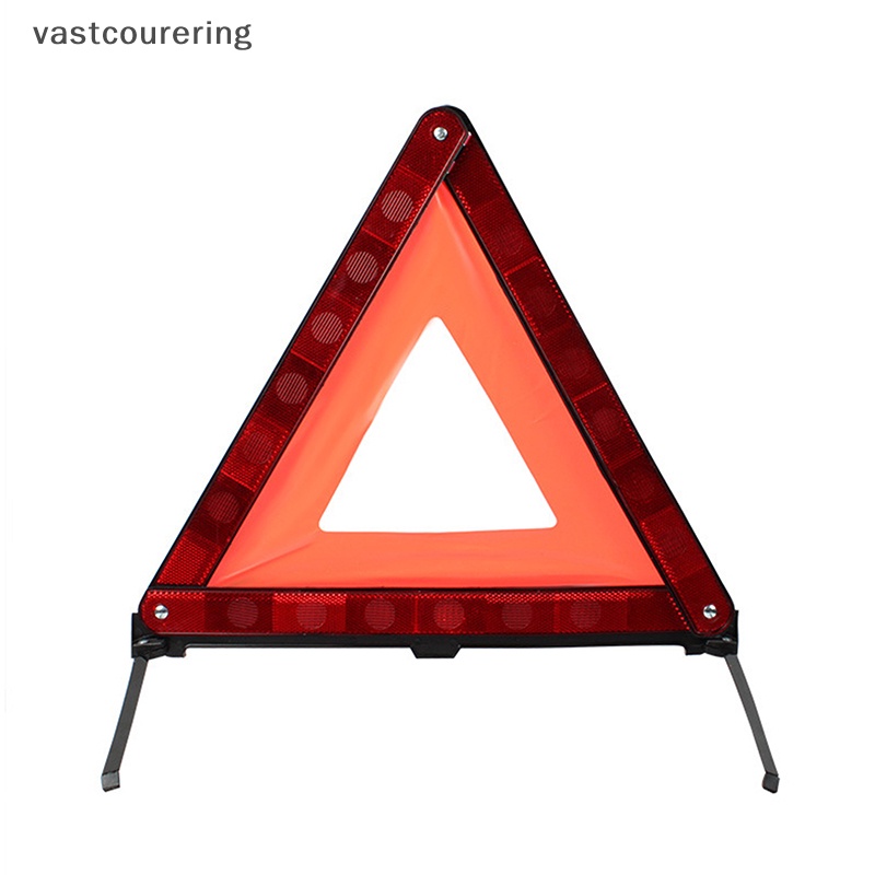 Miếng Dán Phản Quang Hình Tam Giác Màu Đỏ Cảnh Báo An Toàn Khẩn Cấp Cho Xe Hơi