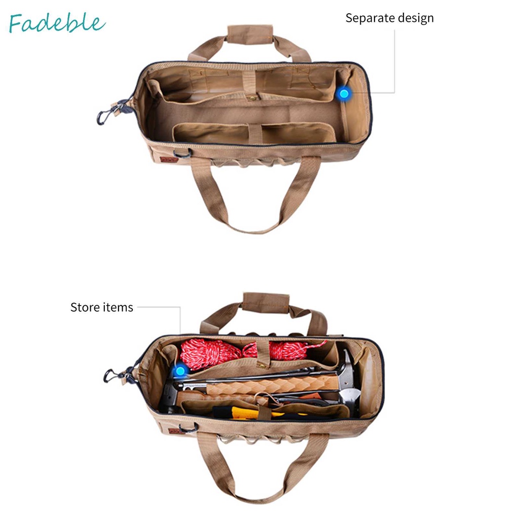 Túi Đựng Dụng Cụ Cắm Trại Đa Năng Giá Đỡ