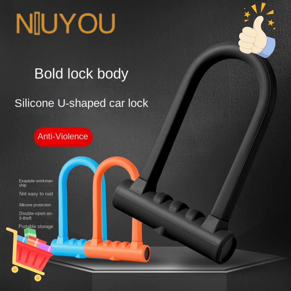 Khóa Xe Đạp Bằng Silicone Chuyên Dụng Chất Lượng Cao