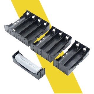 Đế pin 18650 song song có chân hàn hộp pin 18650 khay pin 18650 dùng cho diy