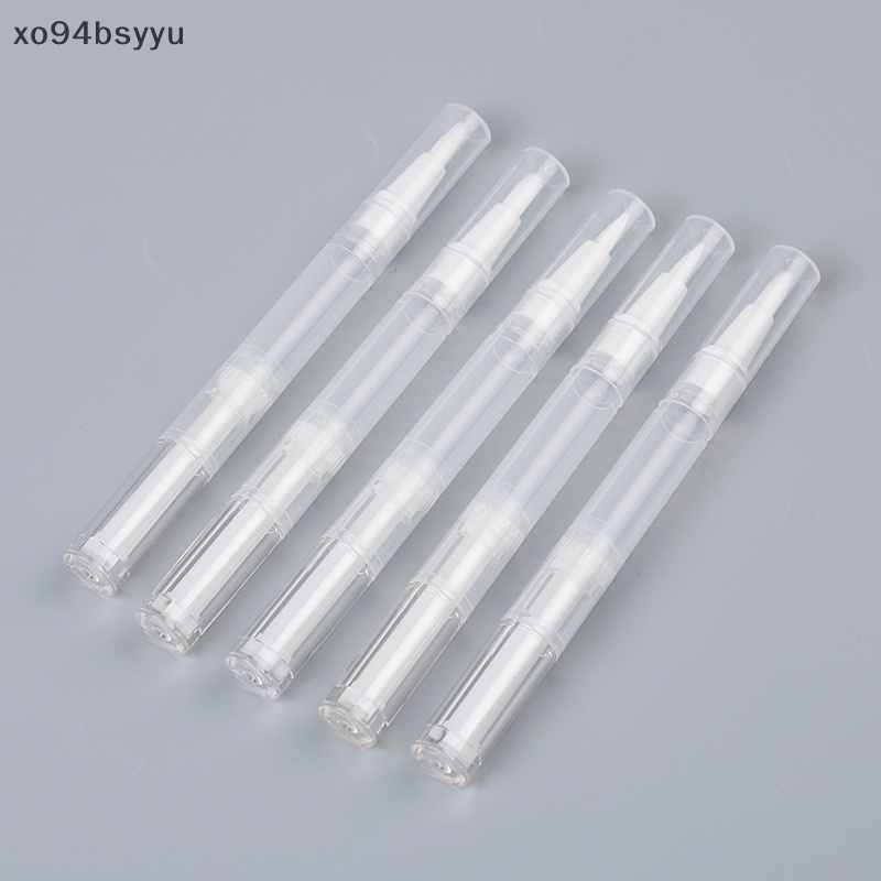 Set 5 Bút Rỗng 3ml Xo94Bsyu Đựng Mỹ Phẩm / Dầu Dưỡng Môi Tiện Lợi