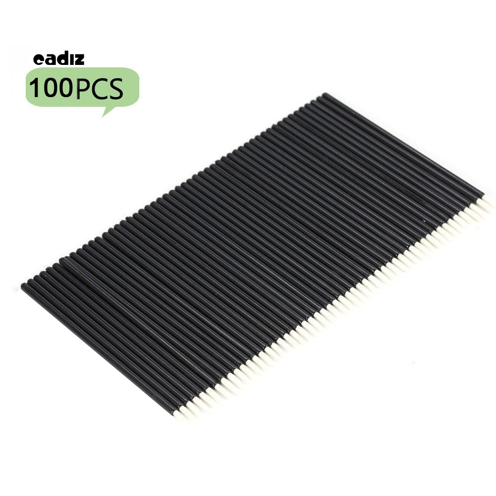 Set 100 Cọ Kẻ Mắt Dạng Lỏng Sử Dụng Một Lần Tiện Lợi