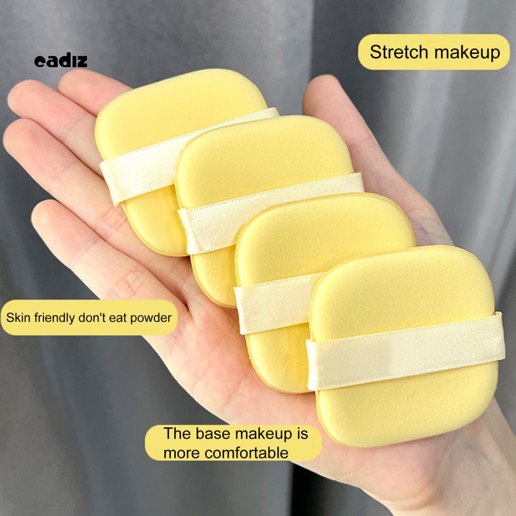 Hộp 6 Mút Trang Điểm CADI Mềm Mại Độ Co Giãn Cao Có Thể Sử Dụng Ướt Và Khô