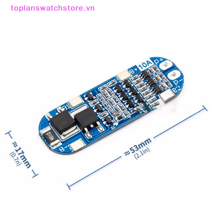 Mô Đun 3 Dây 11.1V / 12V / 12.6V Li-ion Bảo Vệ Bộ Sạc 18650 BMS