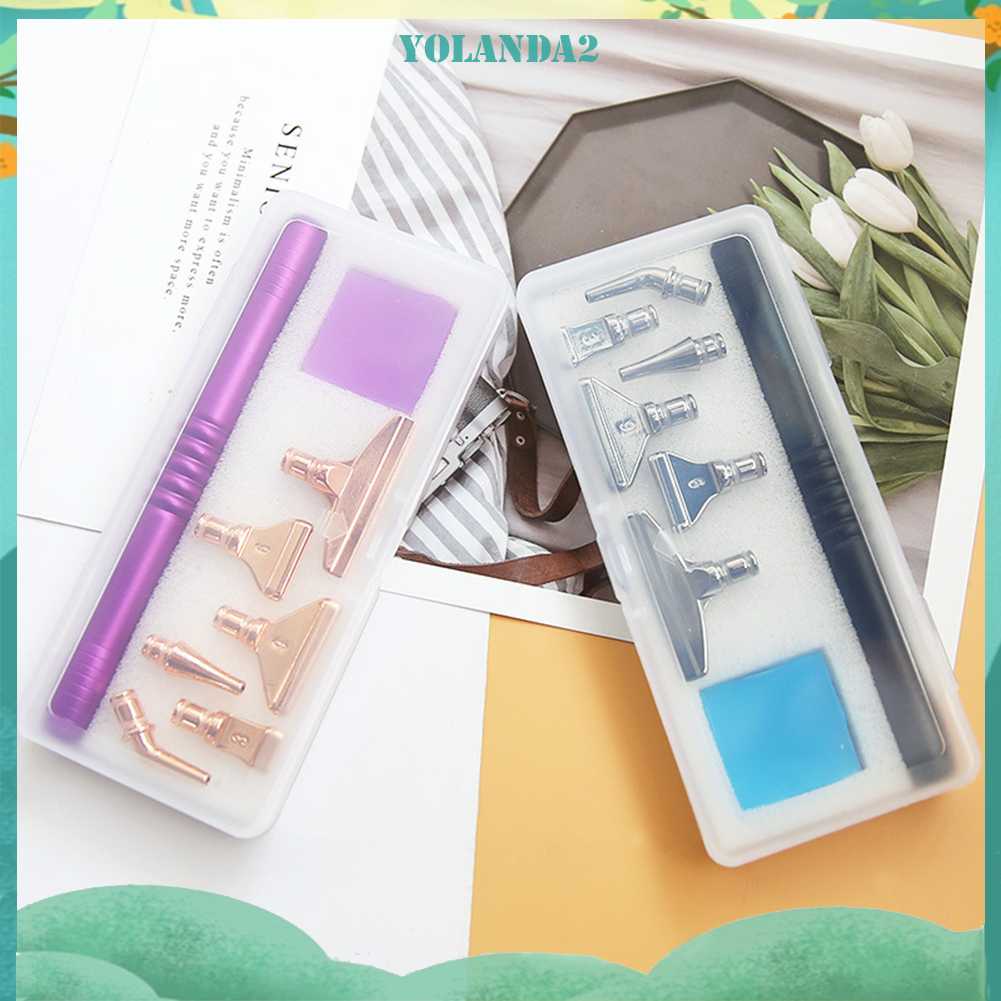 Bộ Bút Đính Đá 5D Tự Làm Kèm Phụ Kiện Chuyên Dụng