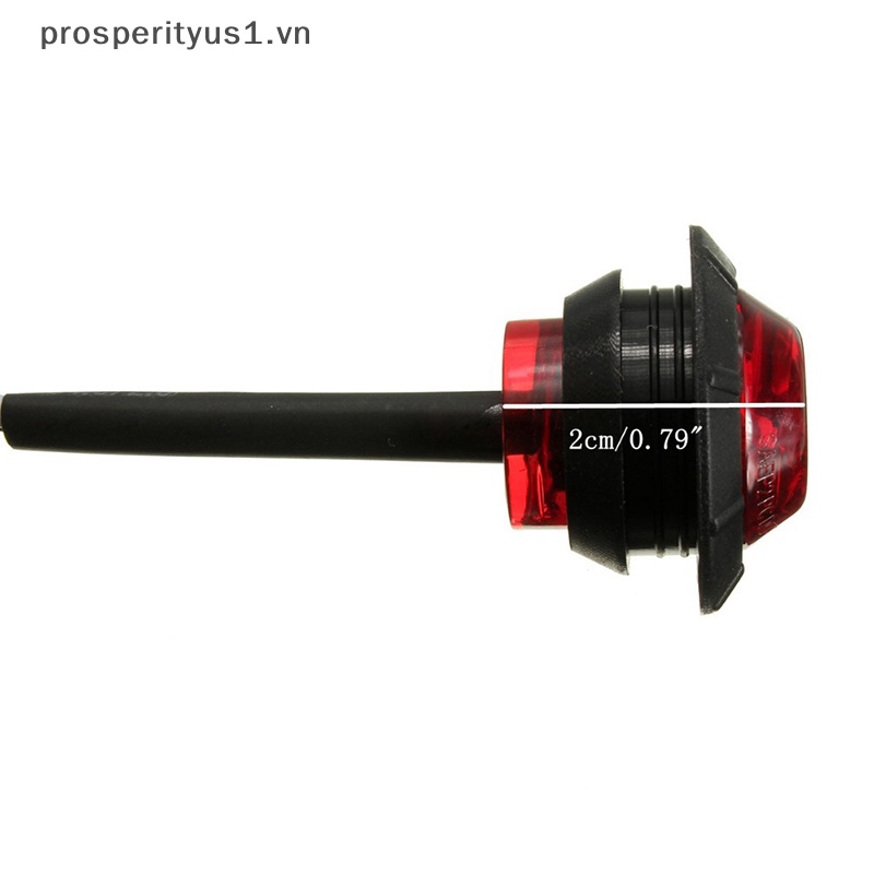 1 Đèn Xi Nhan Tròn 3LED 3 / 4 "Màu Trắng / Vàng Đỏ Chuyên Nghiệp Cho Xe Tải