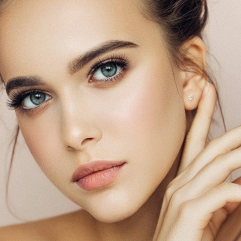 Bộ 12 Bông Tai Đính Kim Cương Đơn Giản Thời Trang