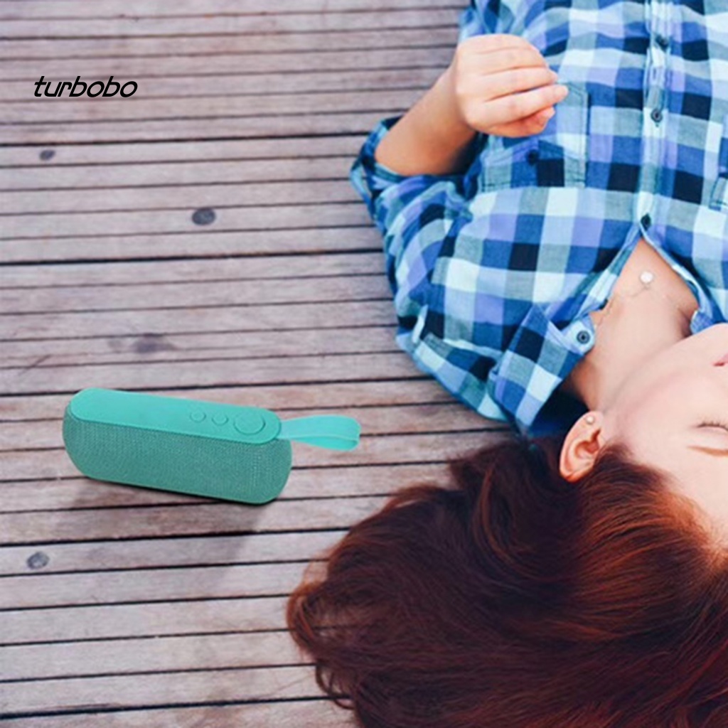 Loa Bluetooth 4.2 Không Dây turbobo Q106 Âm Thanh Siêu Trầm Có Thể Sạc Lại