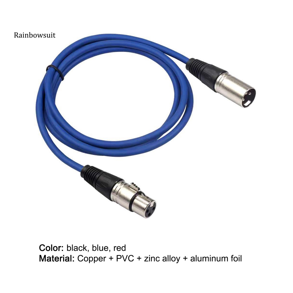 Dây Cáp Âm Thanh XLR Ba Màu Tùy Chọn Chất Lượng Cao