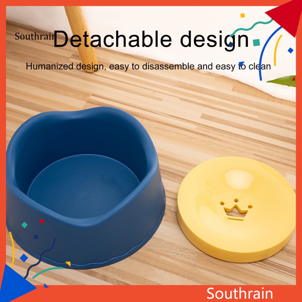 Bát Đựng Nước Uống Đa Năng Chống Bụi Không BPA Dành Cho Thú Cưng