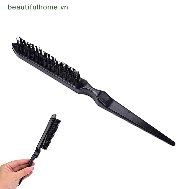 1 Lược Chải Tóc Tạo Kiểu Sau Lưng Với Đường Kẻ Mảnh Tiện Dụng