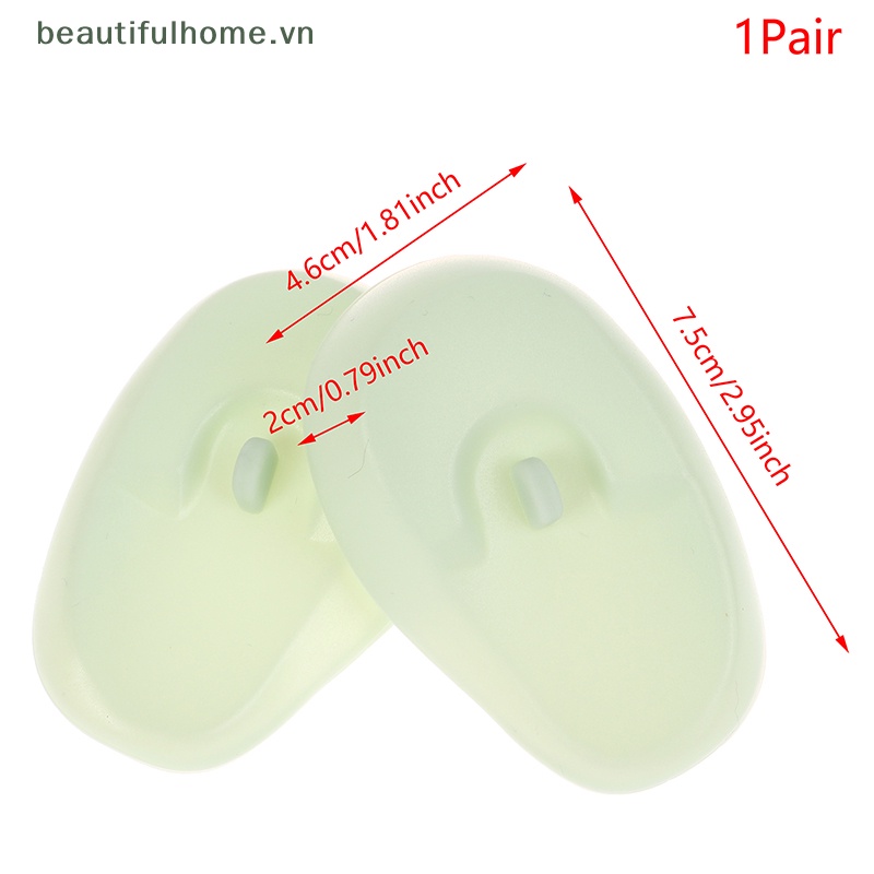 Bộ 2 Vỏ Bọc Bảo Vệ Tai Khi Nhuộm Tóc Bằng Silicone