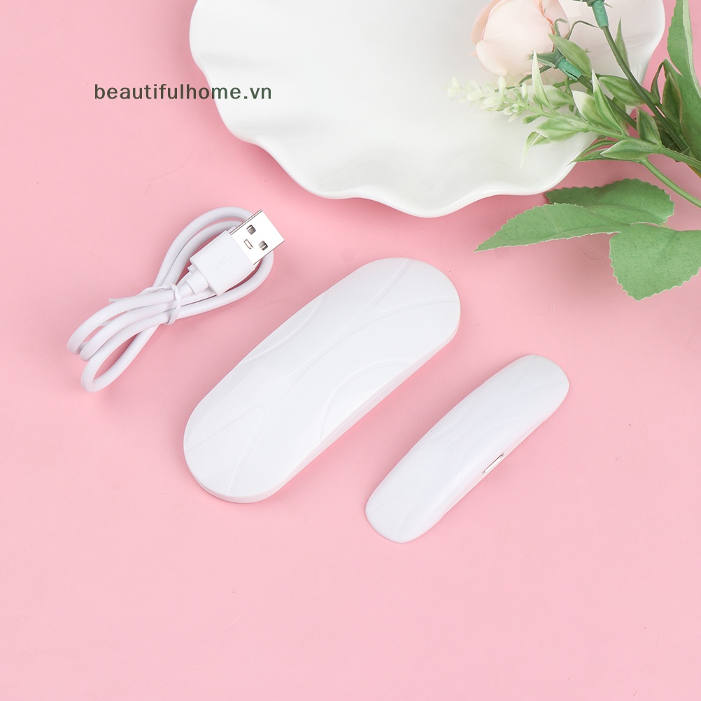 1 * Đèn Hong Khô Móng Tay Nhanh Chóng 2 Tốc Độ Có Thể Gập Lại Mimi USB