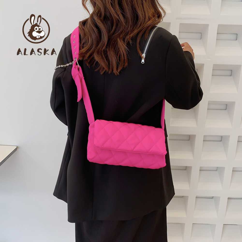 # Túi Xách Đeo Chéo Hình Vuông Bằng Vải Nylon Đơn Giản Cho Trav [alaska.vn]