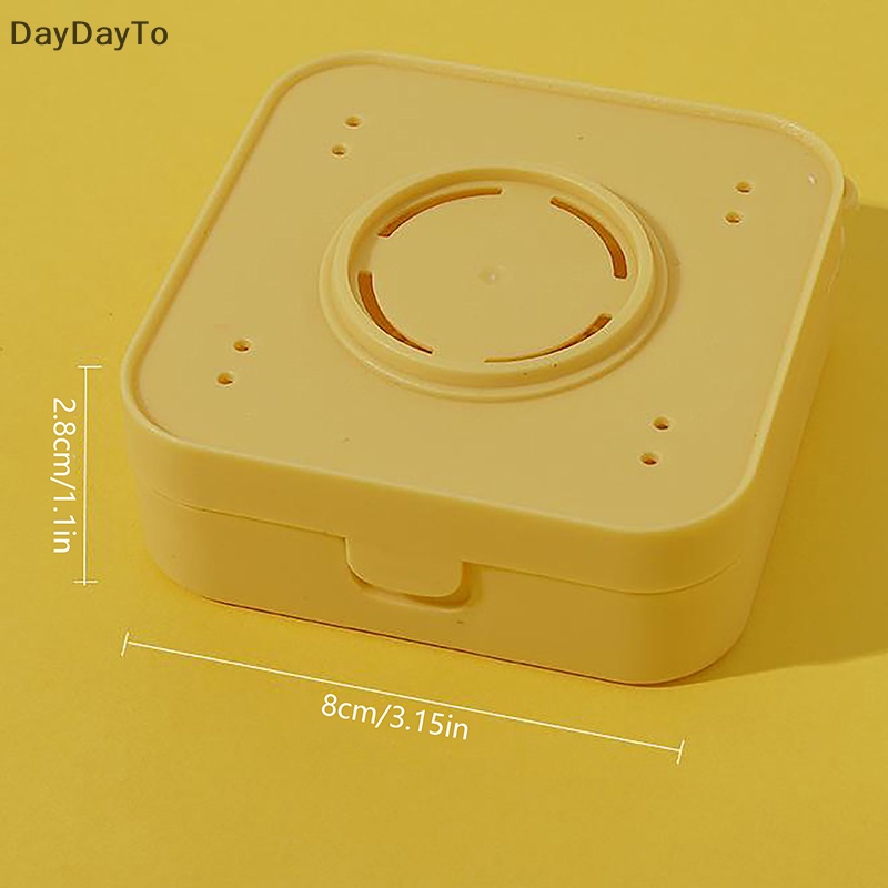 1x Hộp Rỗng Đựng Mút Trang Điểm Tiện Lợi