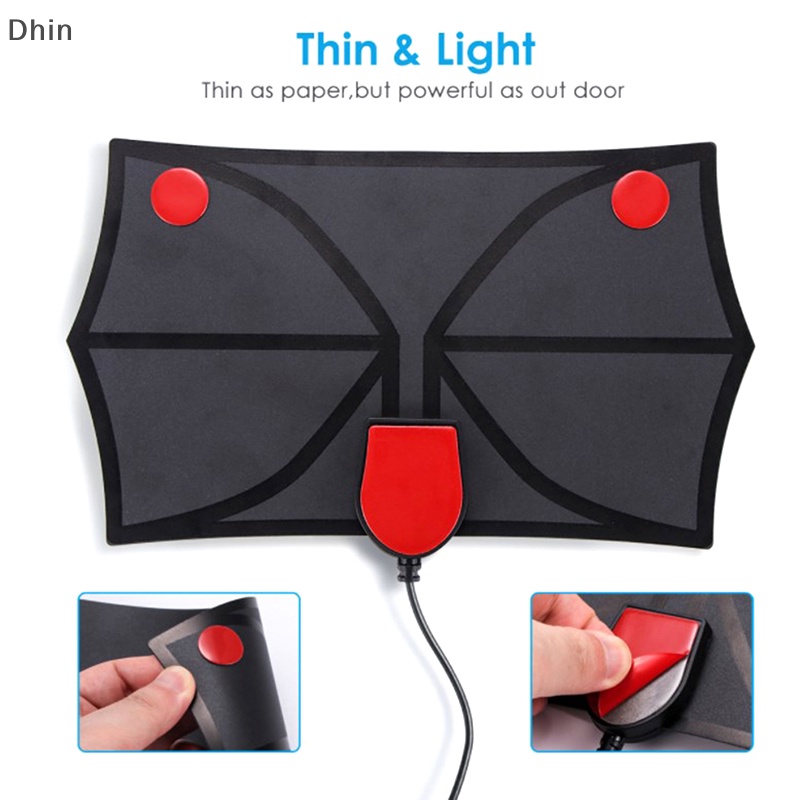 Ăng Ten TV Vệ Tinh Kỹ Thuật Số Trong Nhà Phạm Vi Cao DVB-T2 ATSC 4K 1080P